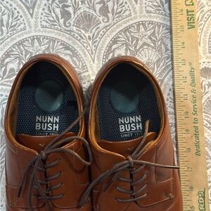 Nunn Bush Men's Tan Leather Oxfords